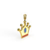 Prince Crown Gold Pendant for Boys