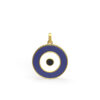 Blue Evil Eyed Gold Pendant For All