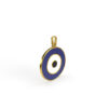 Blue Evil Eyed Gold Pendant For All