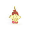 Happy Ganesh Gold Pendant