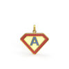 Superman A Gold Pendant for Boys