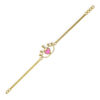 Princess Crown Girls Gold Bracelet