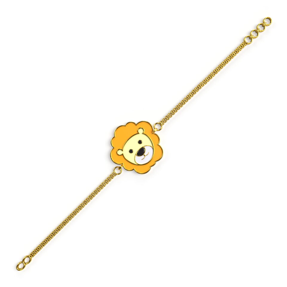 lion king baby gold bracelet in sri lanka