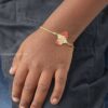 Ganesh Gold Bracelet