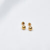 5mm Ball Gold Earrings – 22kt