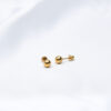 5mm Ball Gold Earrings – 22kt