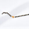 Star Black Beads Gold Bracelet