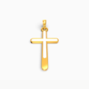 Kids Cross Gold Pendant