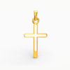 Kids Cross Gold Pendant