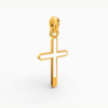 Kids Cross Gold Pendant