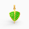 Bo Leaf Gold Pendant