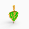 Bo Leaf Gold Pendant